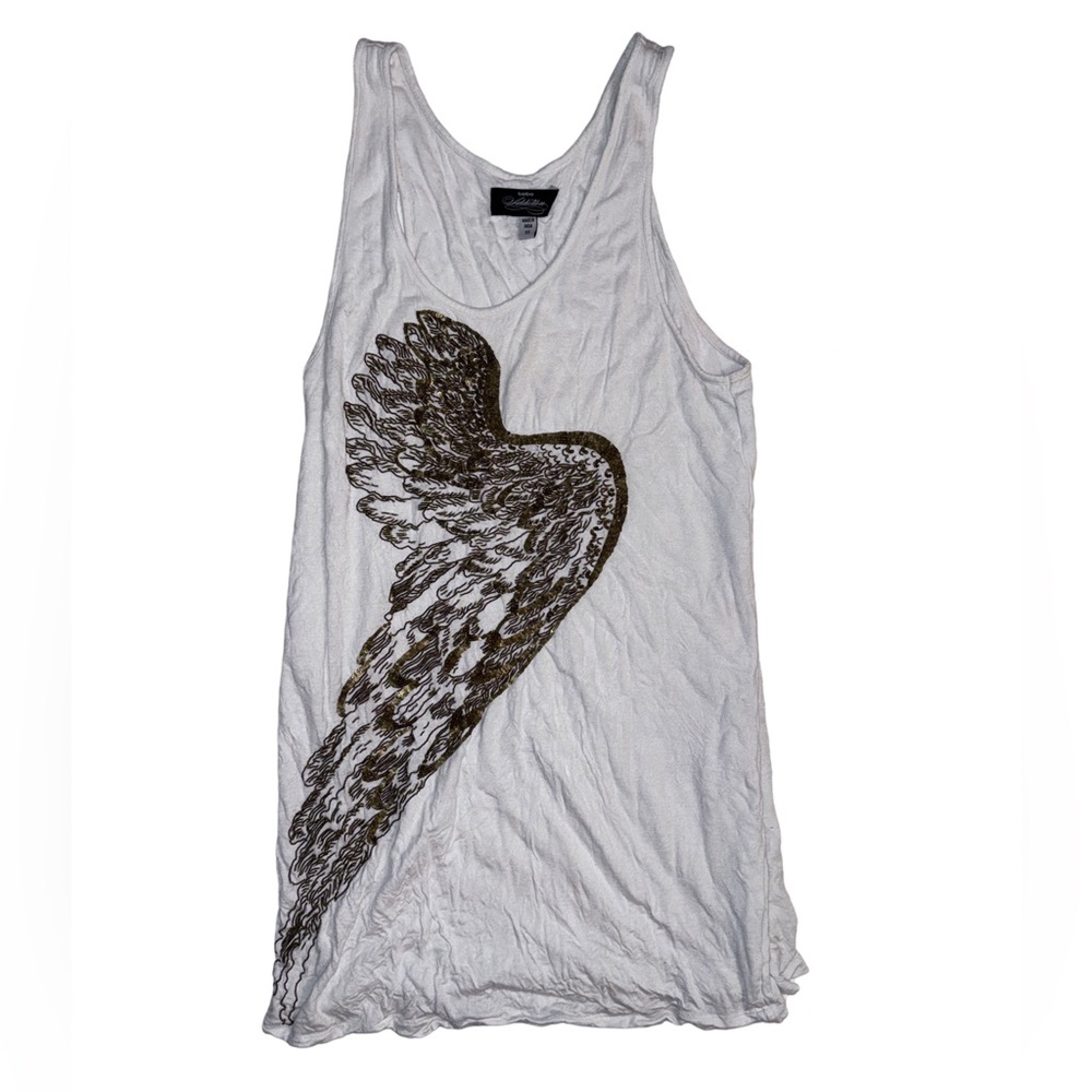 BEBE Tank Top with Wing Design
